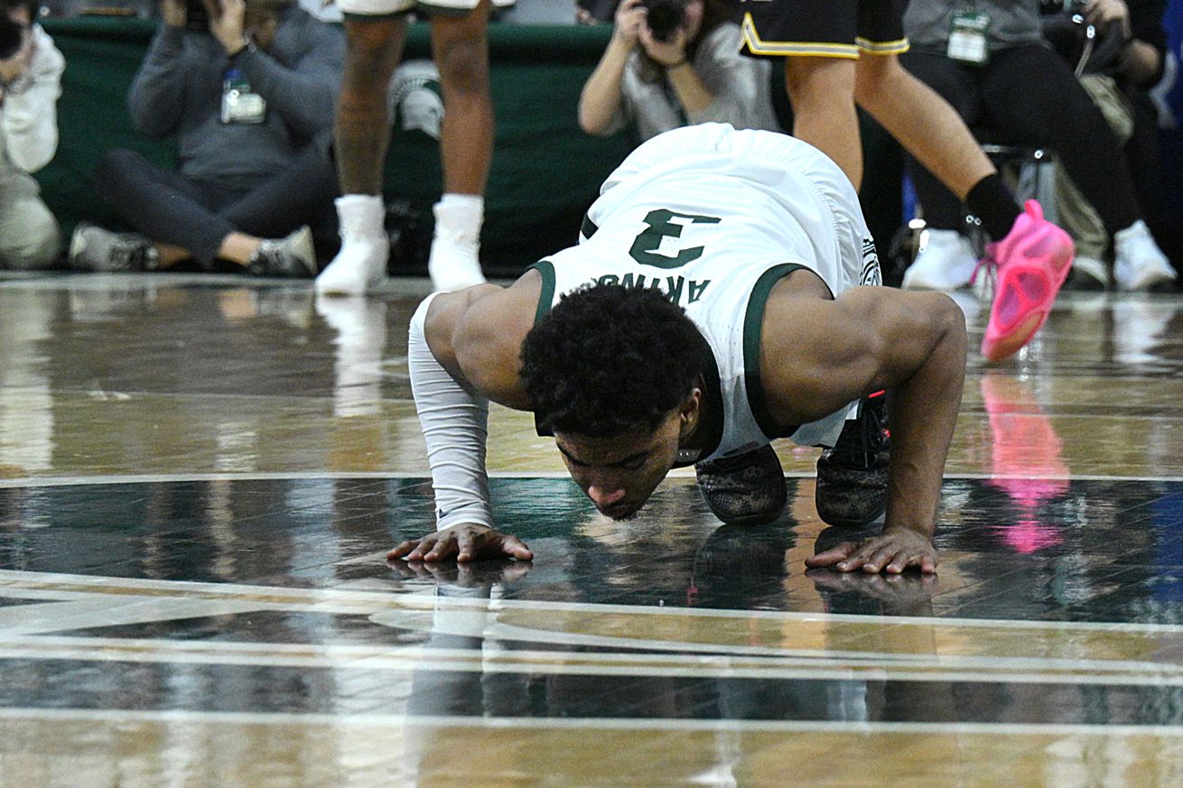 NCAA Basketball: Michigan at Michigan State