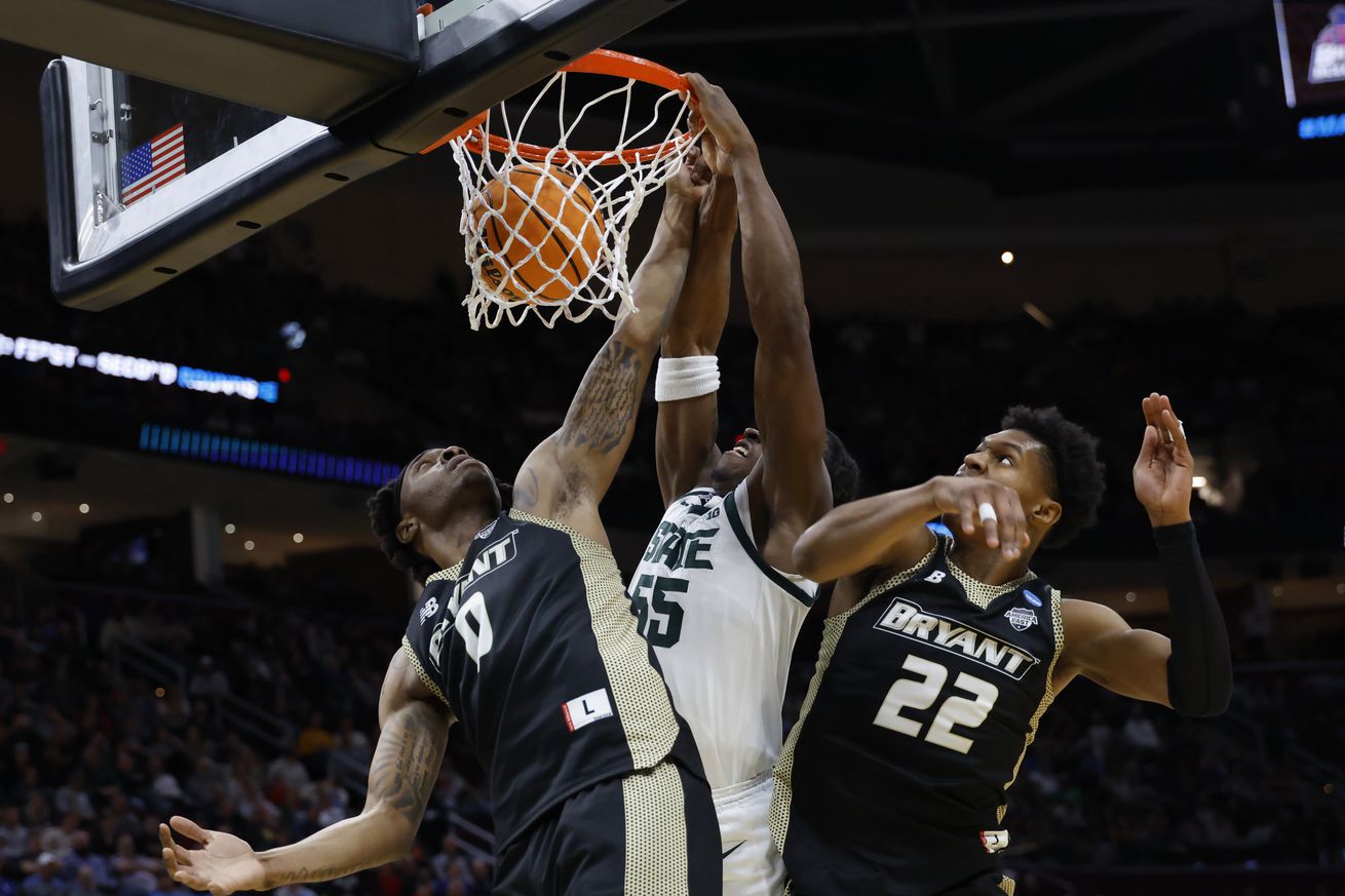 NCAA Basketball: NCAA Tournament First Round-Bryant at Michigan State