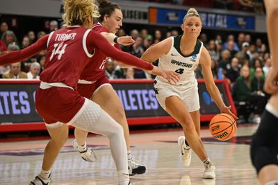 NCAA Womens Basketball: NCAA Tournament First Round-Harvard at Michigan St.