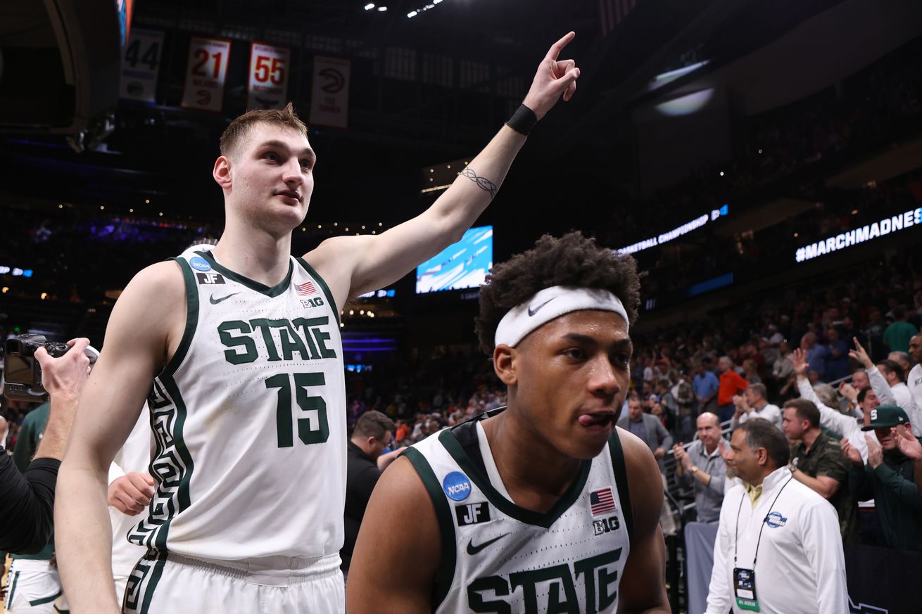 NCAA Basketball: NCAA Tournament South Regional-Mississippi at Michigan State
