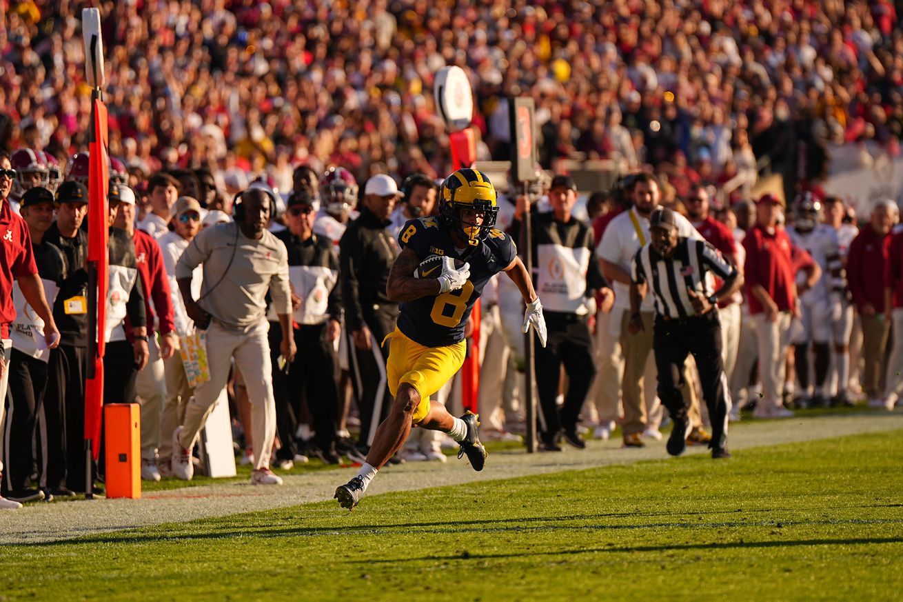 University of Alabama vs University of Michigan, 2024 CFP National Semifinal