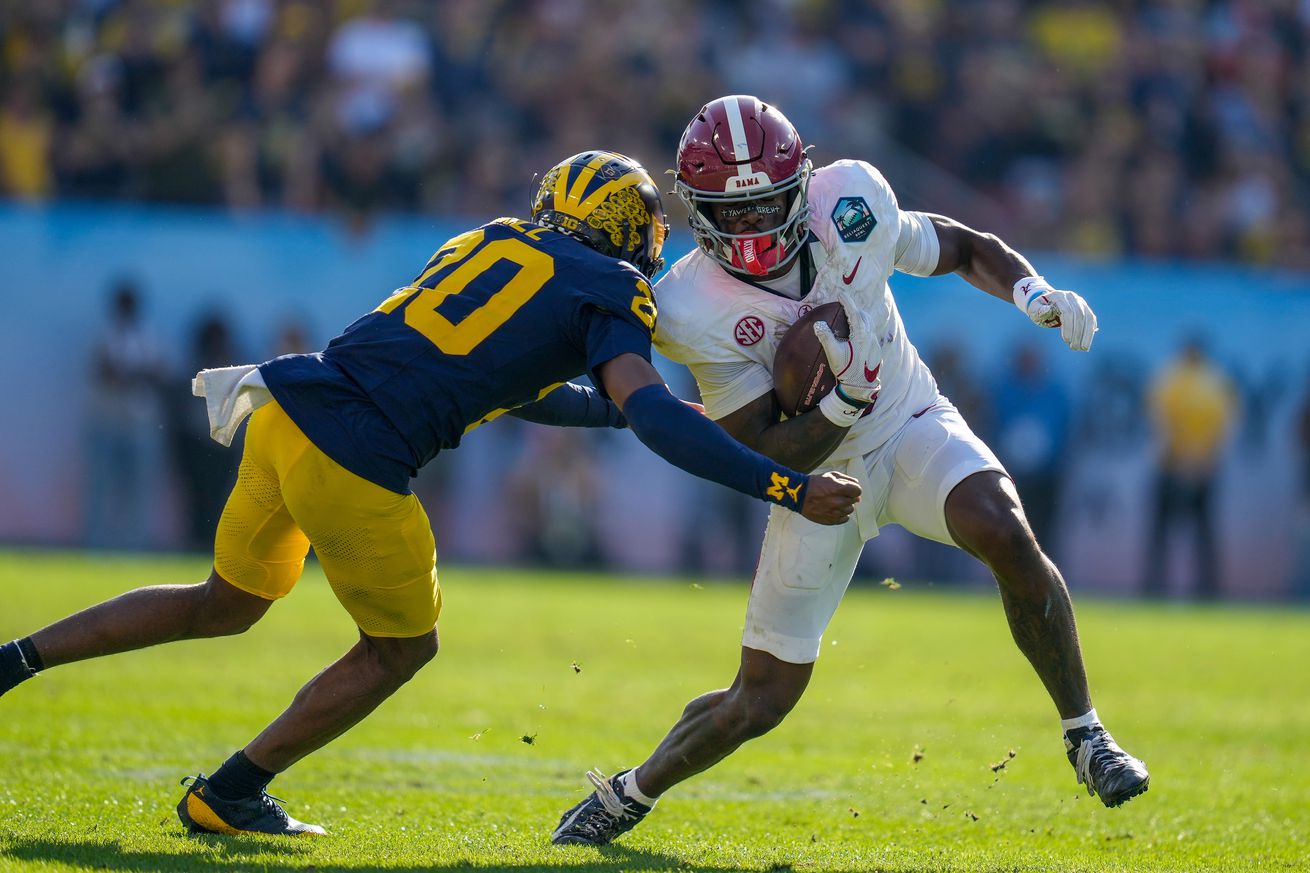 COLLEGE FOOTBALL: DEC 31 ReliaQuest Bowl - Alabama vs Michigan