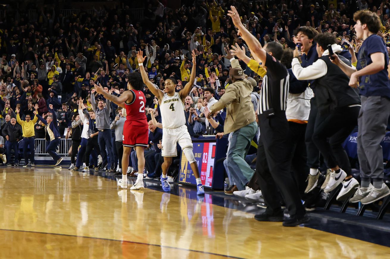 COLLEGE BASKETBALL: FEB 27 Rutgers at Michigan