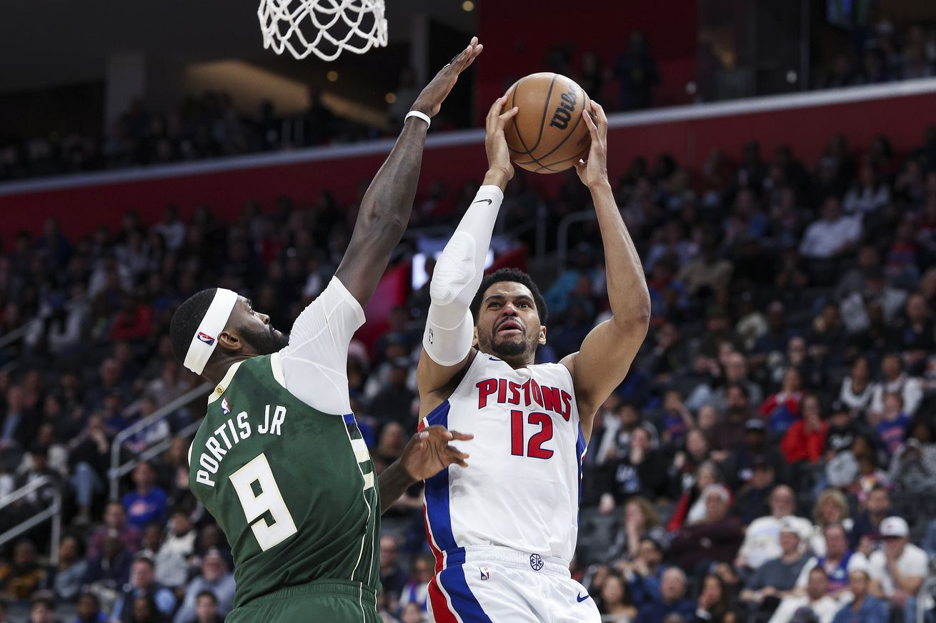 Milwaukee Bucks v Detroit Pistons