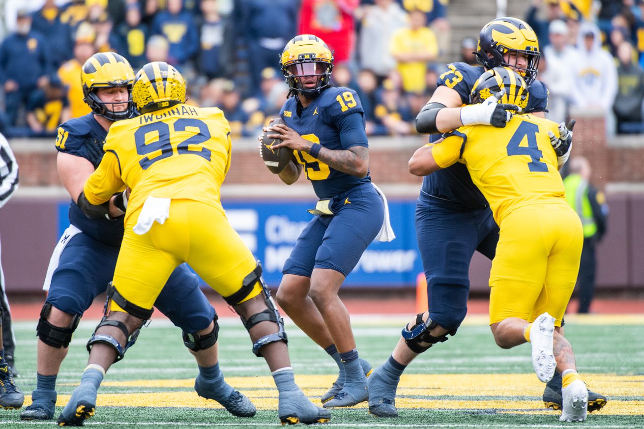 Michigan Maize vs Blue Spring Game