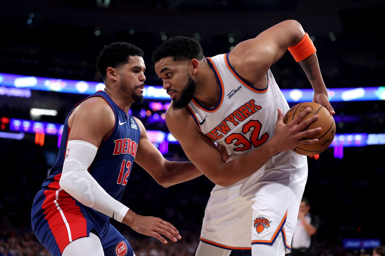 Detroit Pistons v New York Knicks - Game One
