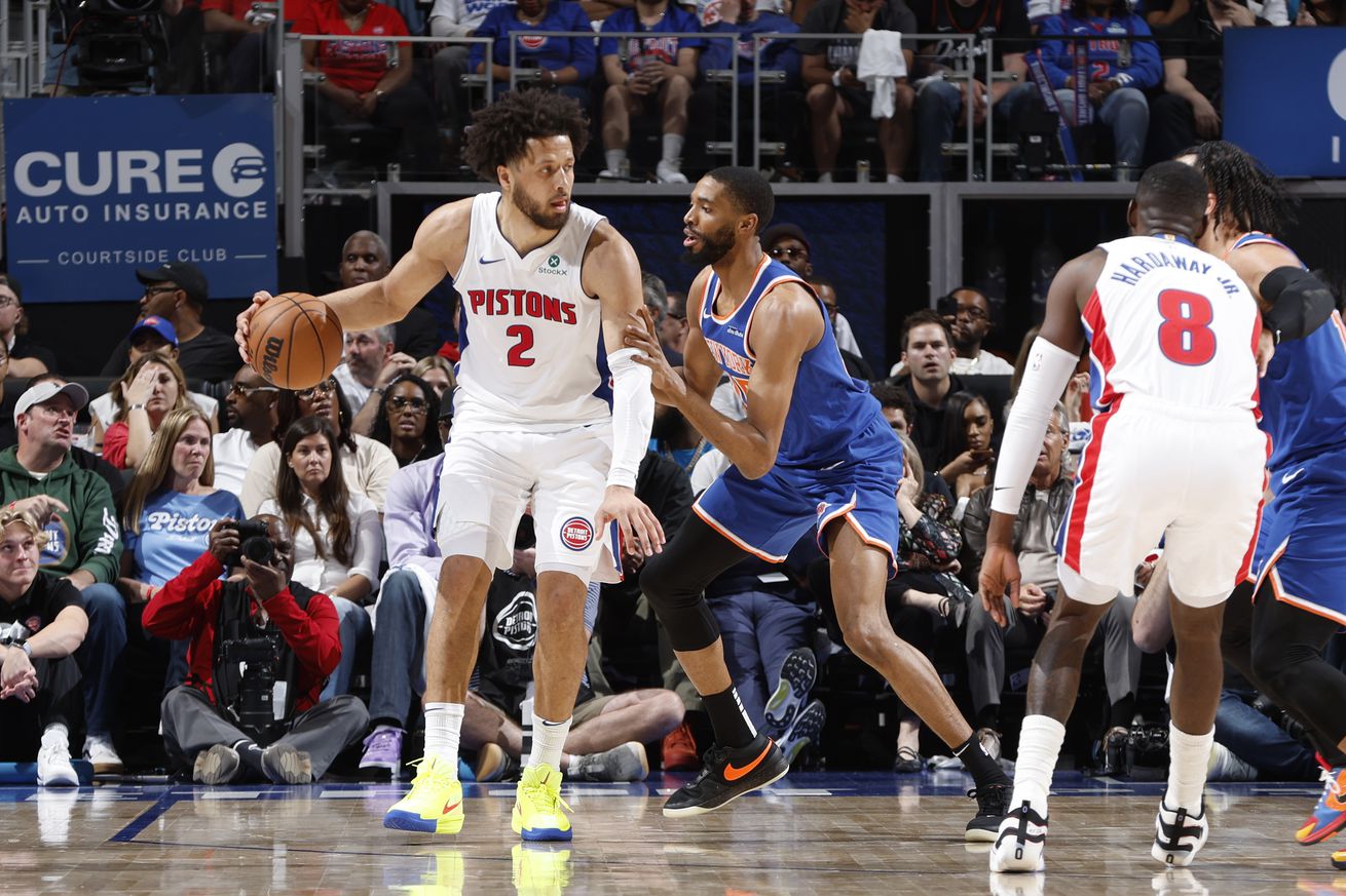 2025 NBA Playoffs- New York Knicks v Detroit Pistons - Game Three