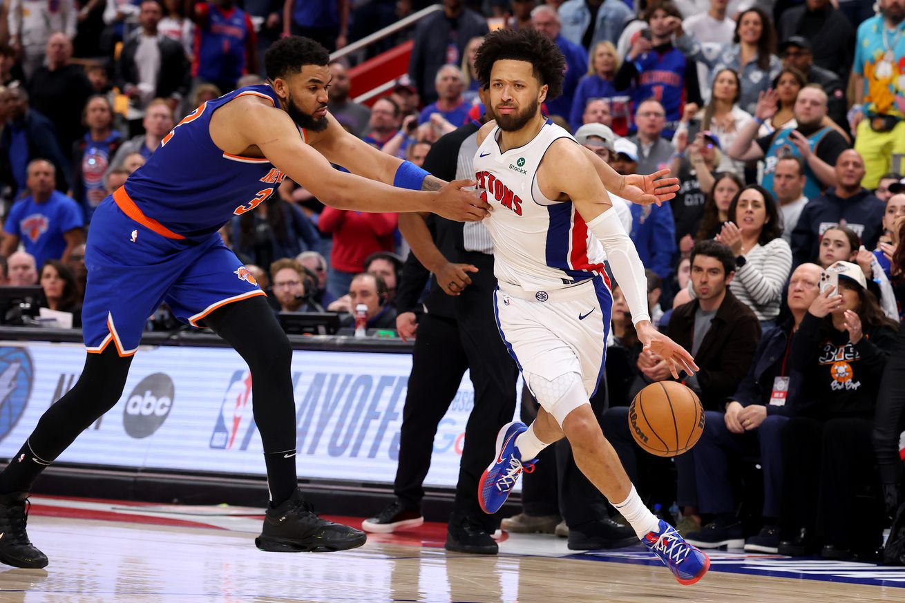 New York Knicks v Detroit Pistons - Game Four