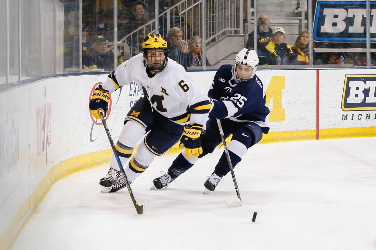COLLEGE HOCKEY: JAN 19 Penn State at Michigan