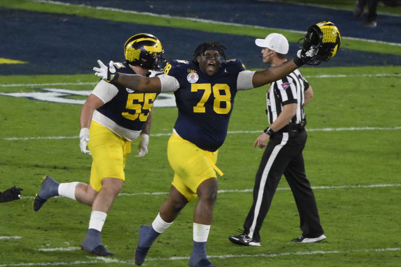 NCAA Football: Rose Bowl-Alabama at Michigan