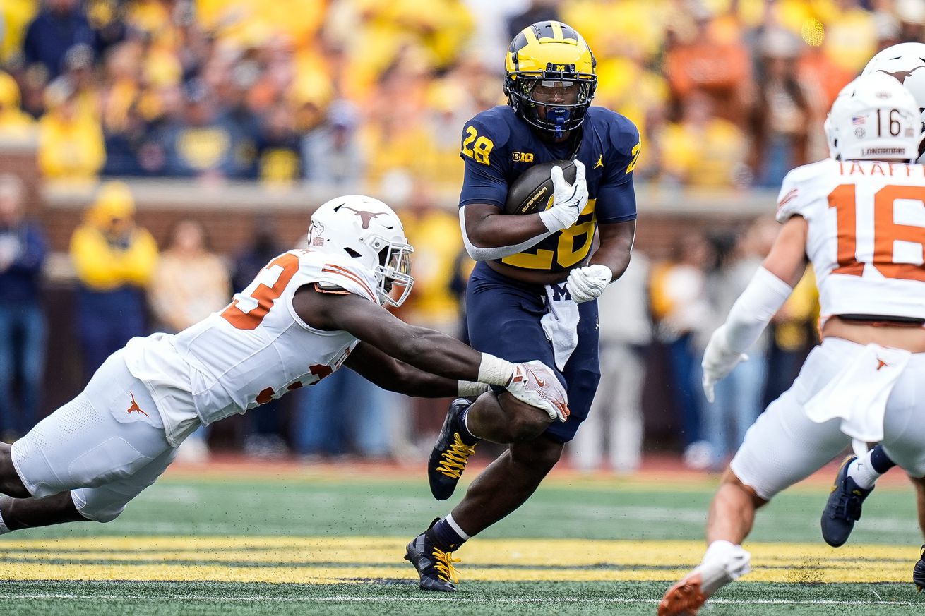 NCAA Football: Texas at Michigan