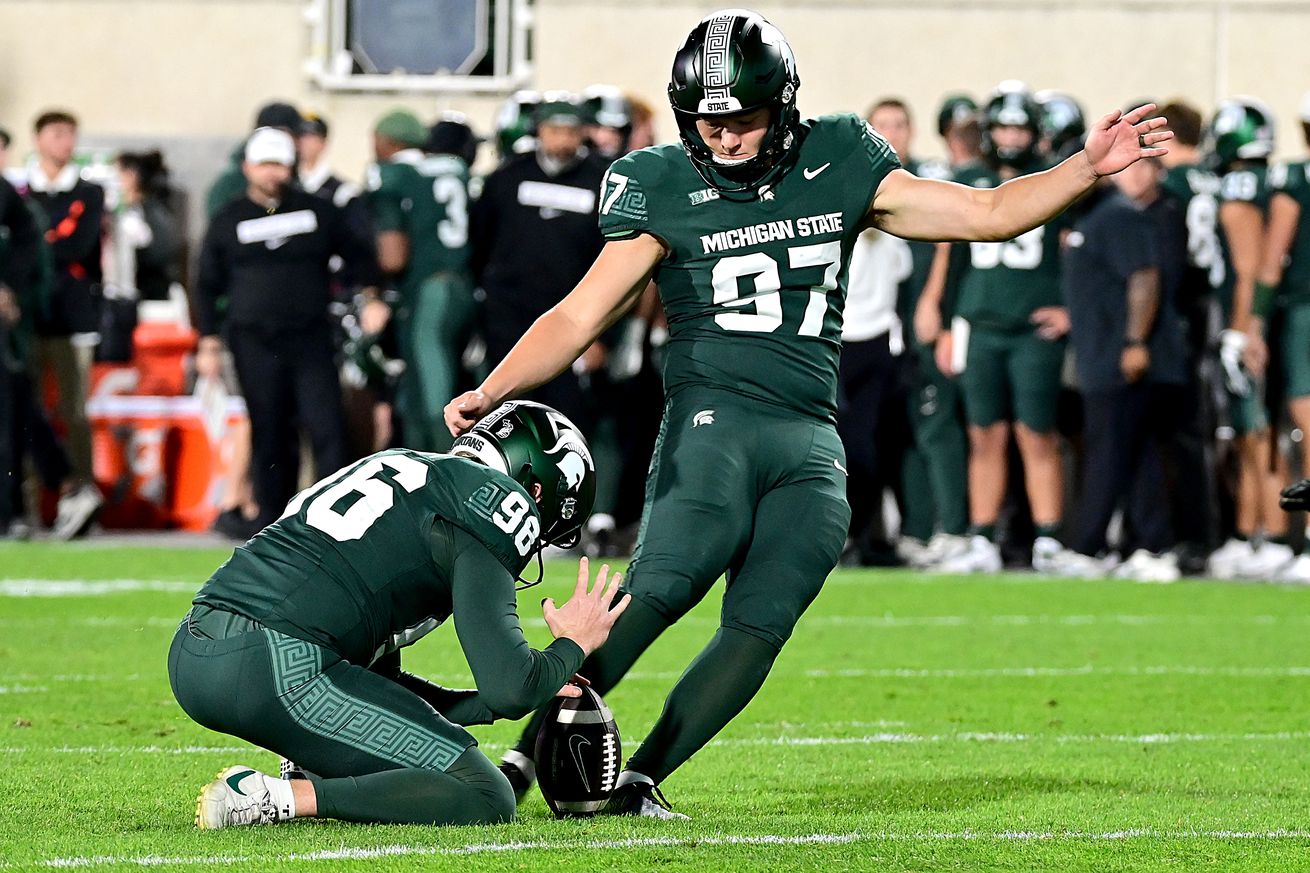 NCAA Football: Iowa at Michigan State