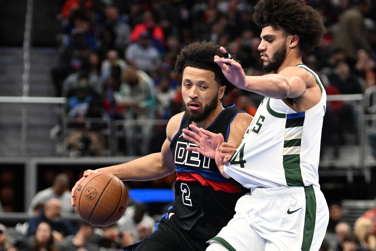 NBA: Milwaukee Bucks at Detroit Pistons