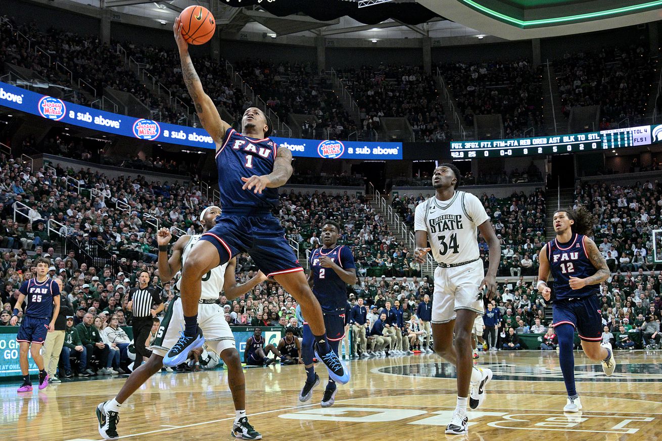 NCAA Basketball: Florida Atlantic at Michigan State