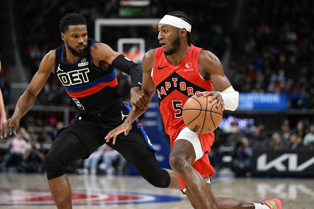 NBA: Toronto Raptors at Detroit Pistons