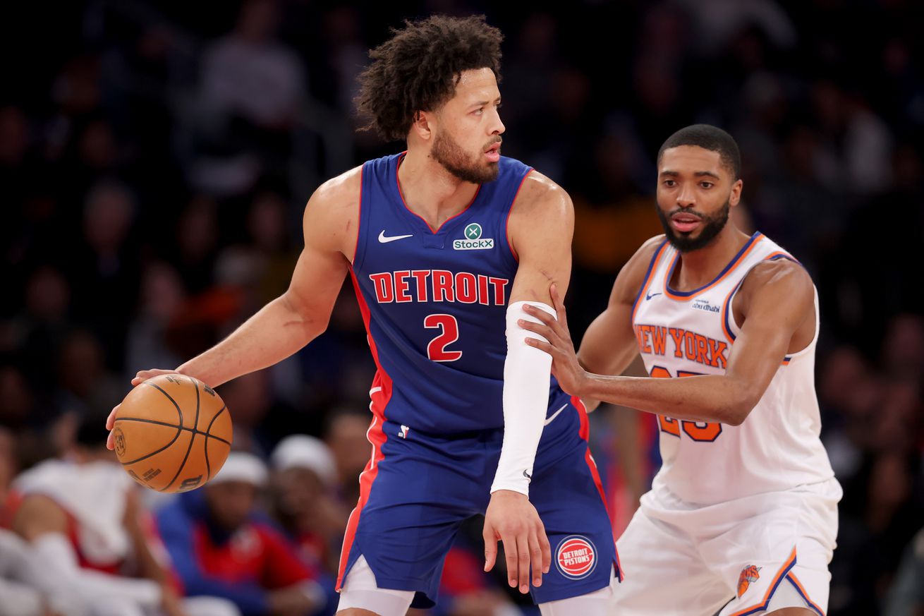 NBA: Detroit Pistons at New York Knicks