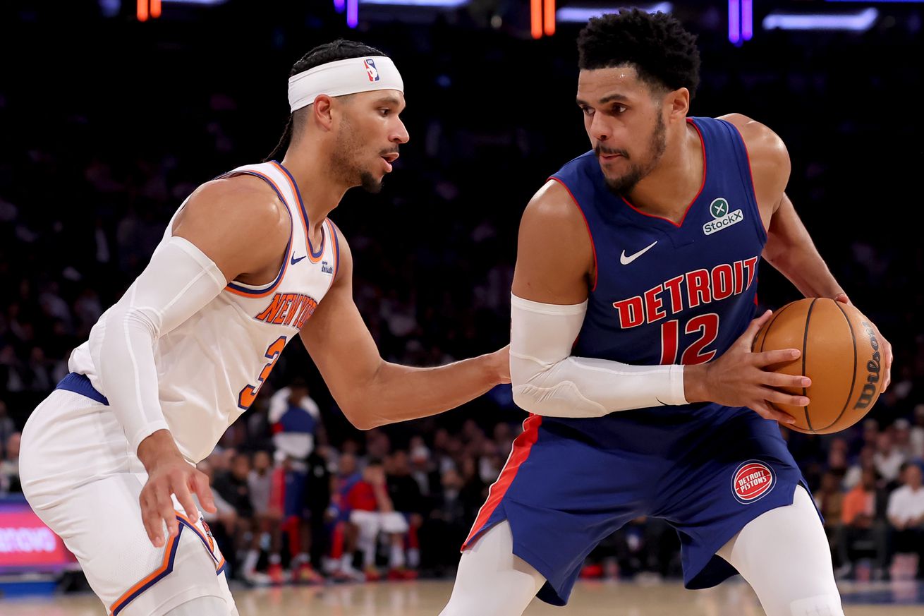 NBA: Detroit Pistons at New York Knicks