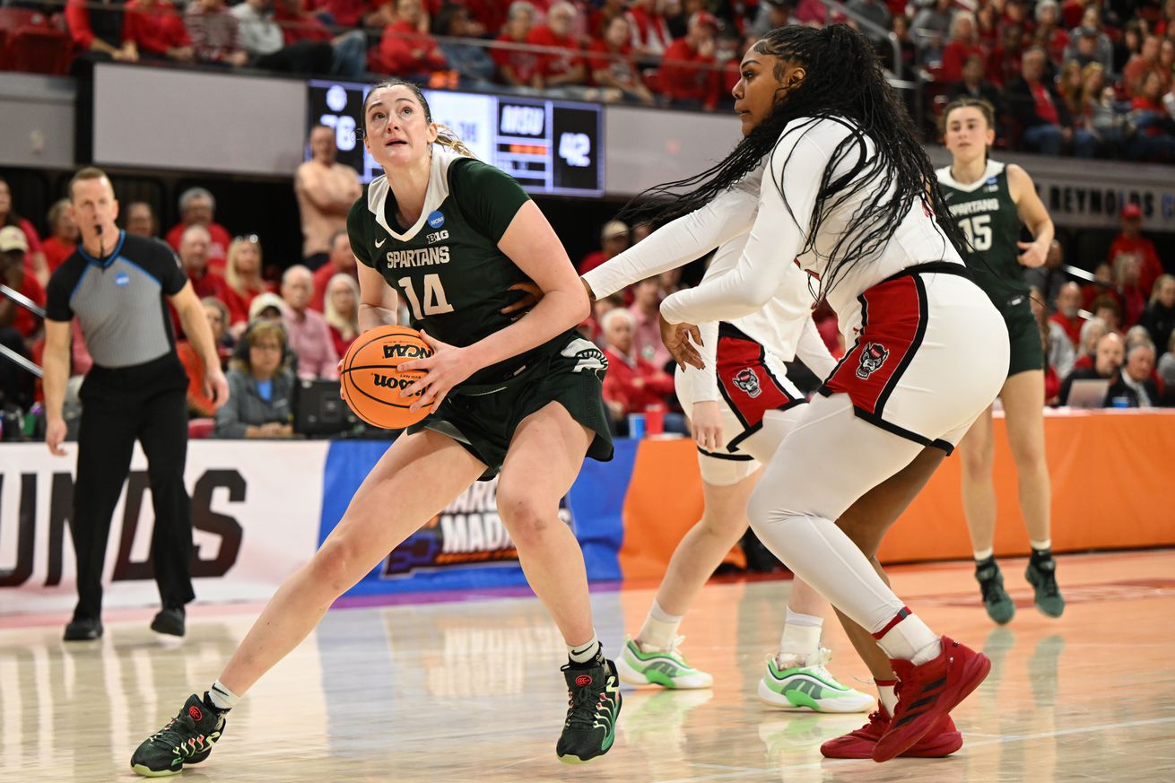 NCAA Womens Basketball: NCAA Tournament Second Round-Michigan State vs NC State