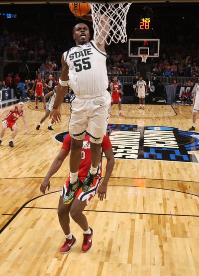 NCAA Basketball: NCAA Tournament South Regional-Mississippi at Michigan State