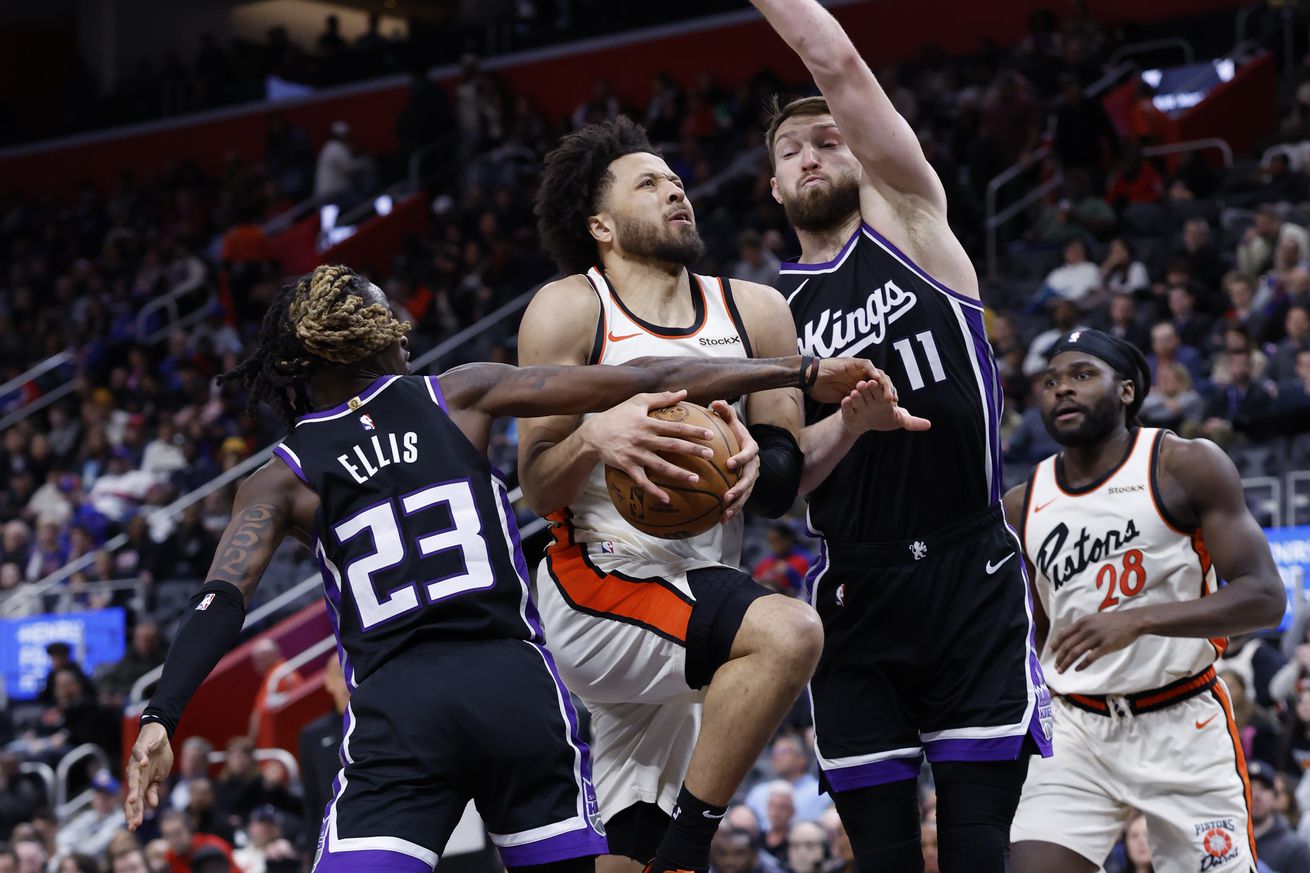 NBA: Sacramento Kings at Detroit Pistons
