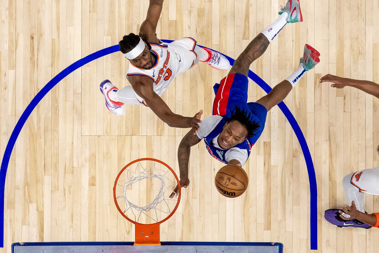 NBA: New York Knicks at Detroit Pistons
