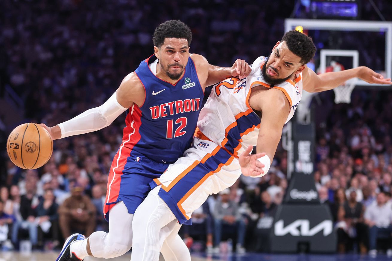NBA: Playoffs-Detroit Pistons at New York Knicks