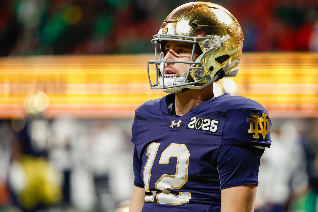 2025 CFP National Championship Presented by AT&T- Ohio State v Notre Dame