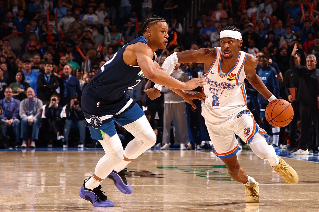Minnesota Timberwolves v Oklahoma City Thunder