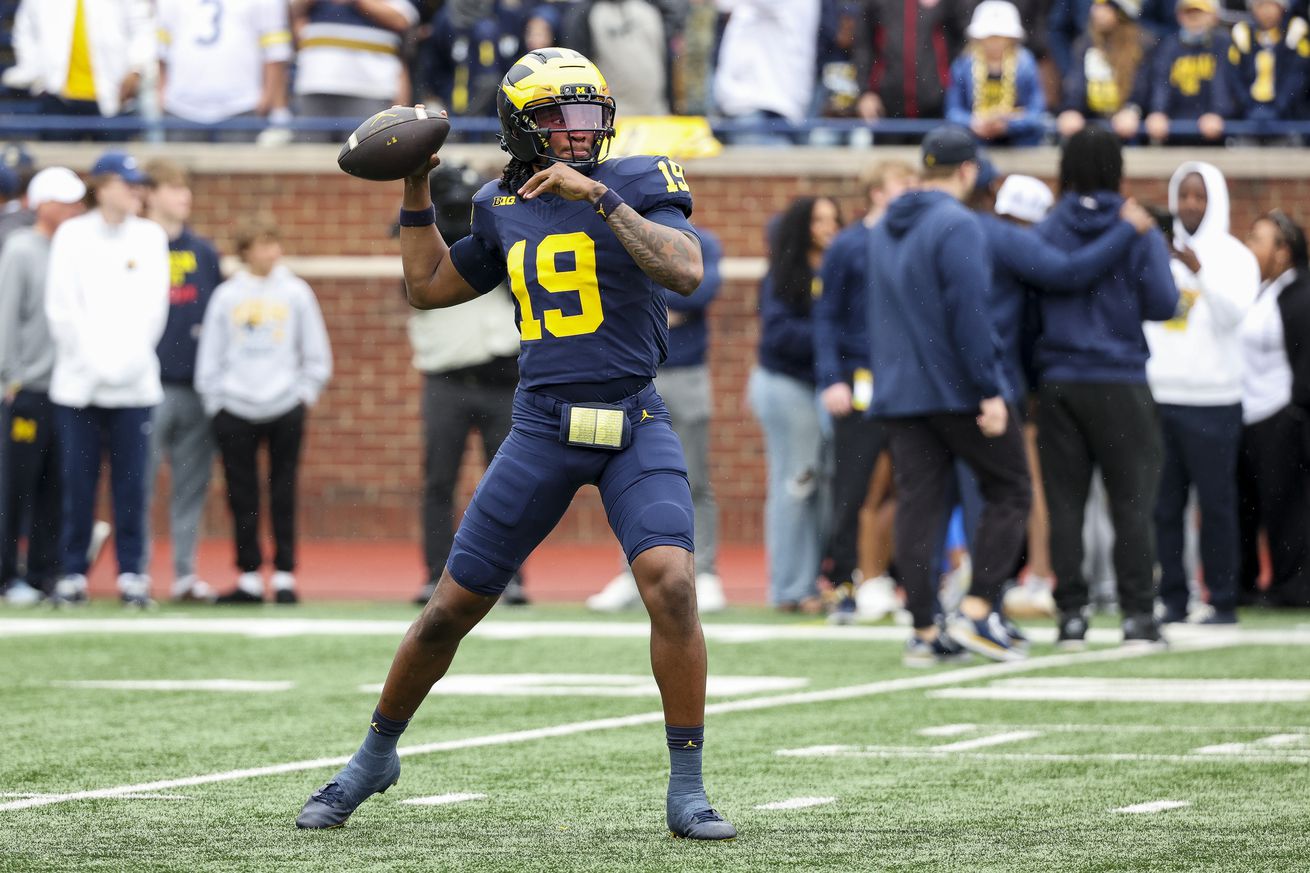 Michigan Maize vs Blue Spring Game