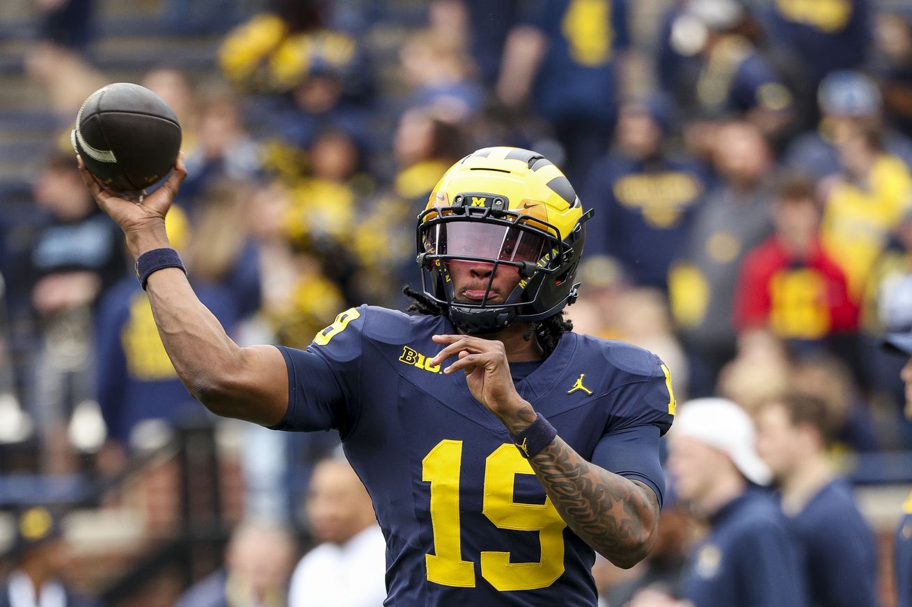 Michigan Maize vs Blue Spring Game