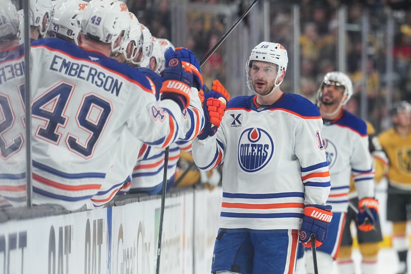 Edmonton Oilers v Vegas Golden Knights - Game One