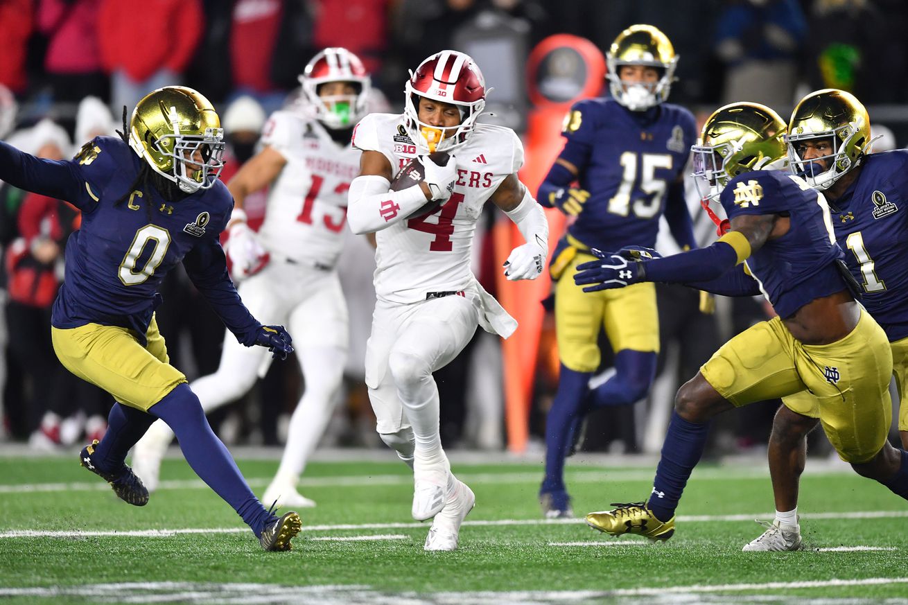 NCAA Football: CFP National Playoff First Round-Indiana at Notre Dame
