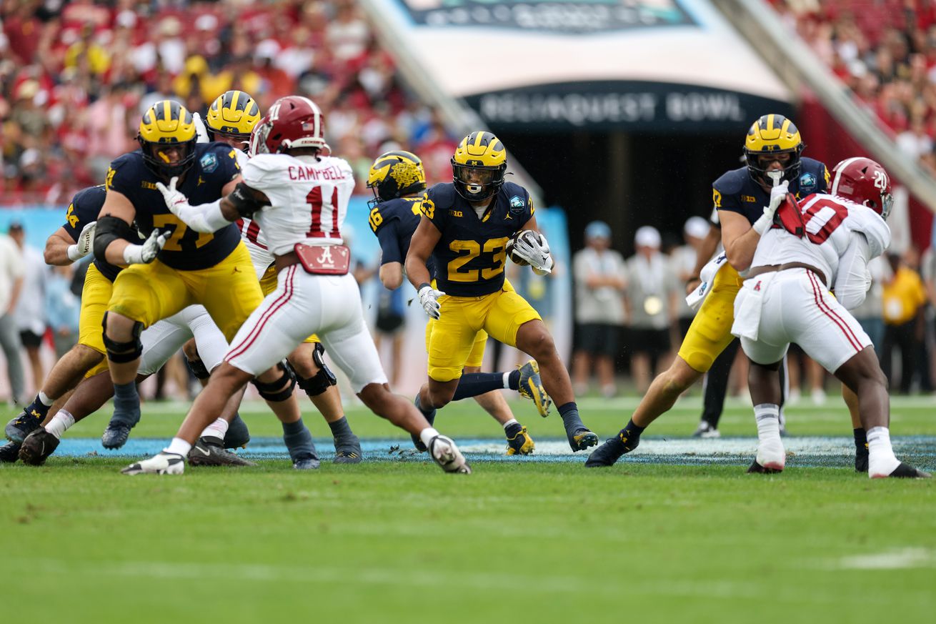 NCAA Football: ReliaQuest Bowl-Alabama at Michigan