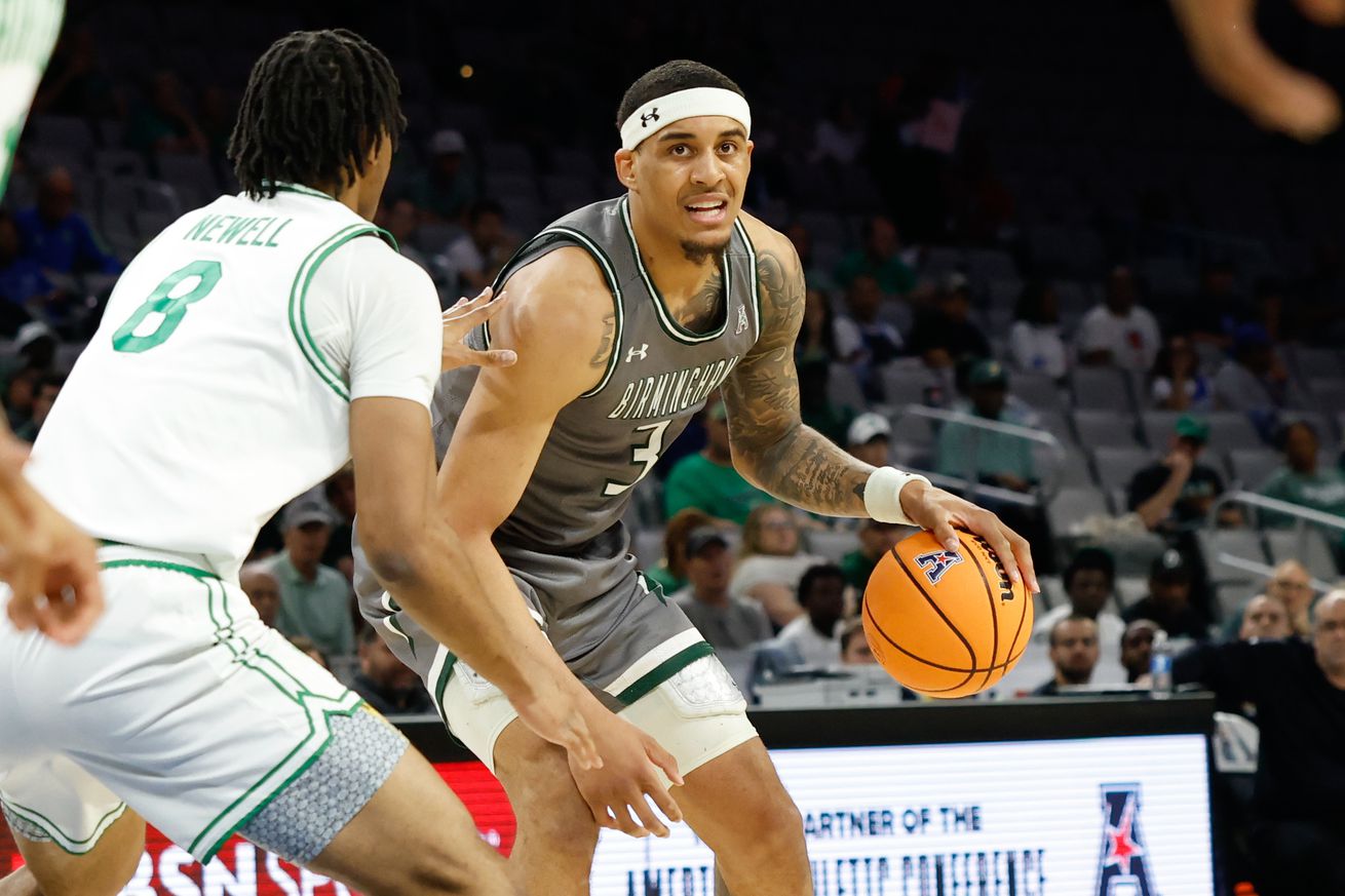 NCAA Basketball: American Athletic Conference Tournament Semifinal-North Texas vs UAB