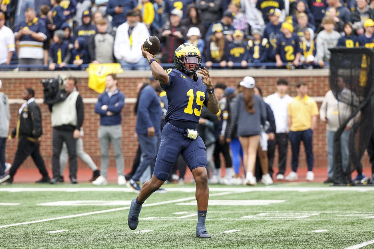 Michigan Maize vs Blue Spring Game