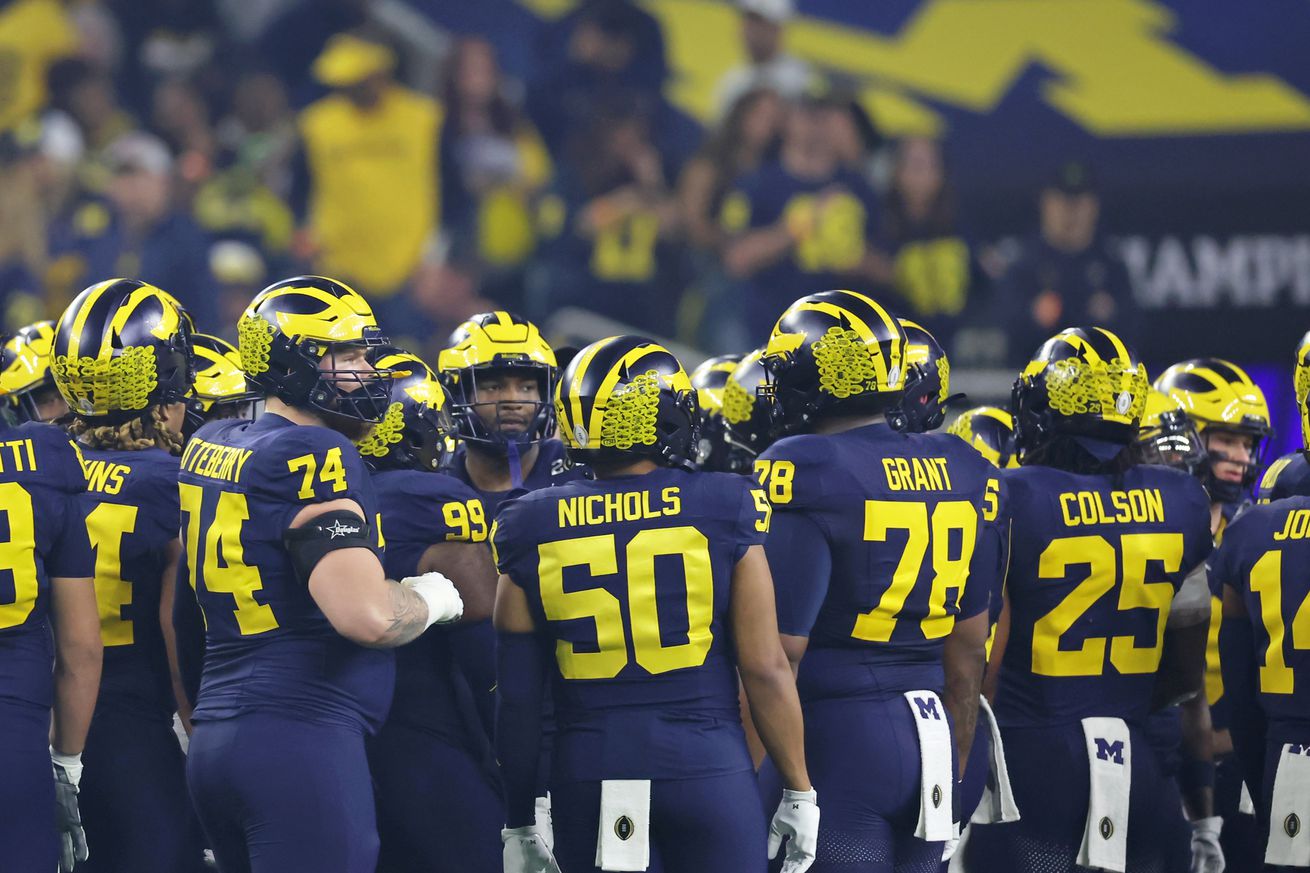 NCAA Football: CFP National Championship-Washington at Michigan