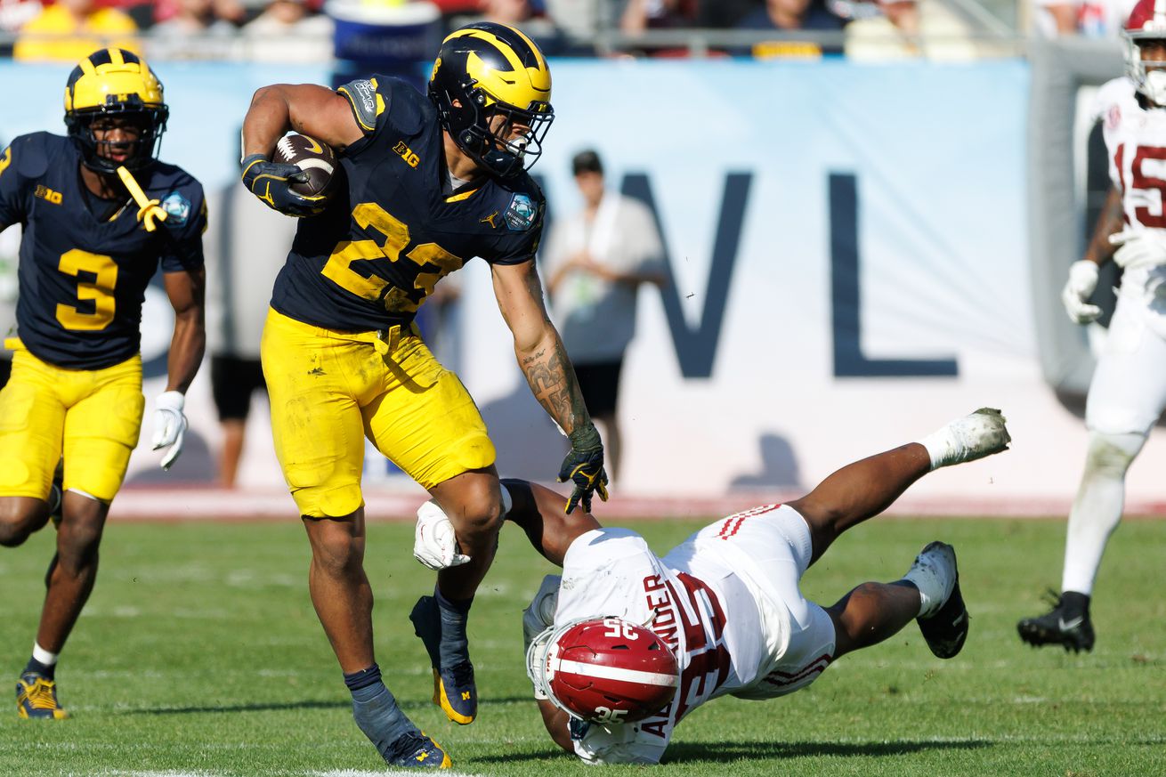 NCAA Football: ReliaQuest Bowl-Alabama at Michigan