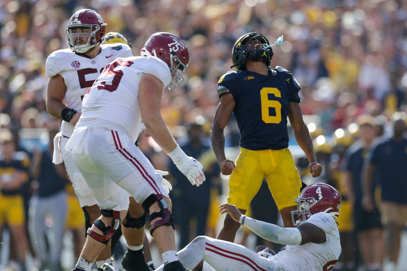 NCAA Football: ReliaQuest Bowl-Alabama at Michigan
