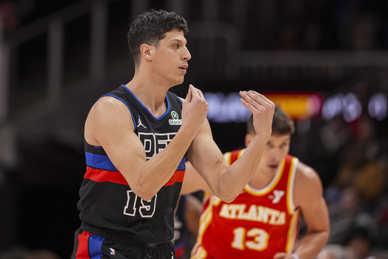 NBA: Detroit Pistons at Atlanta Hawks