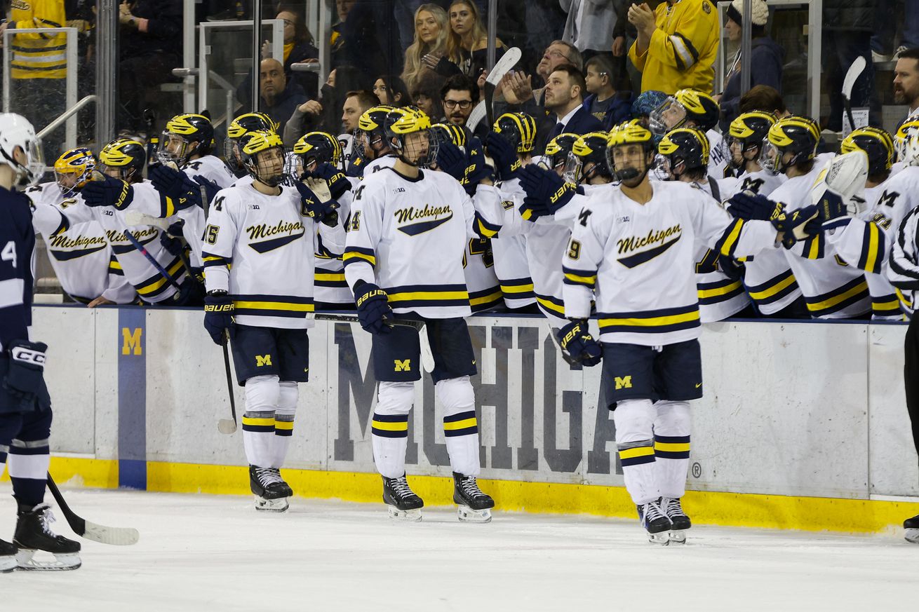 NCAA Hockey: Penn State at Michigan