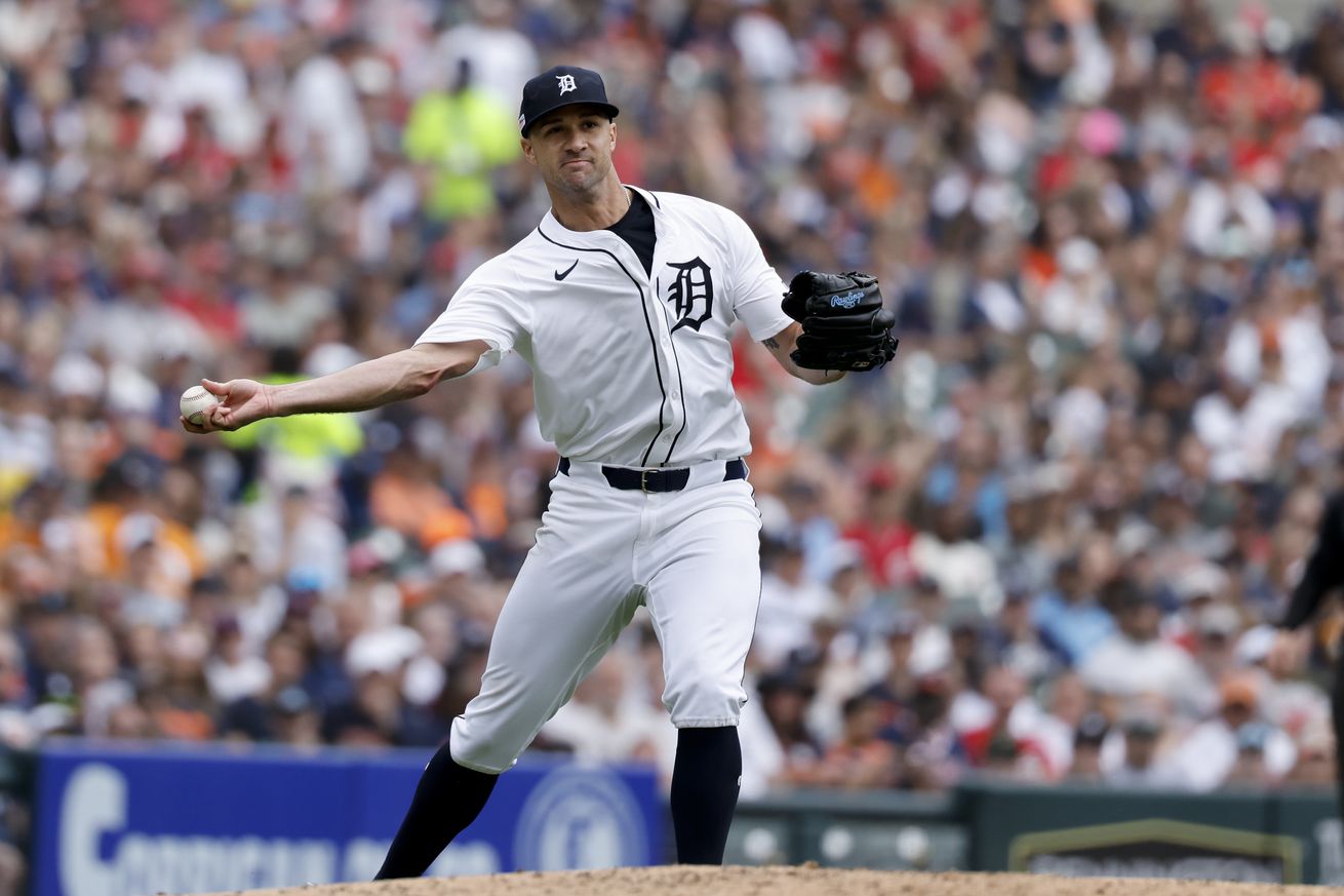 MLB: Cincinnati Reds at Detroit Tigers