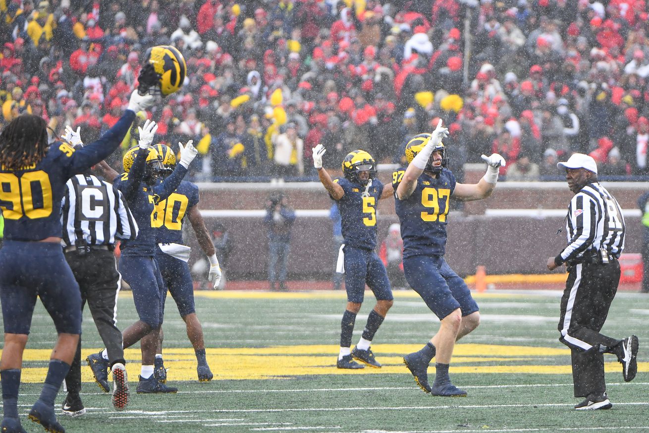 COLLEGE FOOTBALL: NOV 27 Ohio State at Michigan