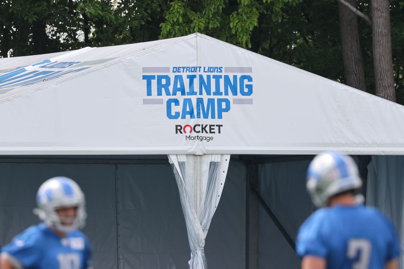 NFL: AUG 08 Detroit Lions Training Camp