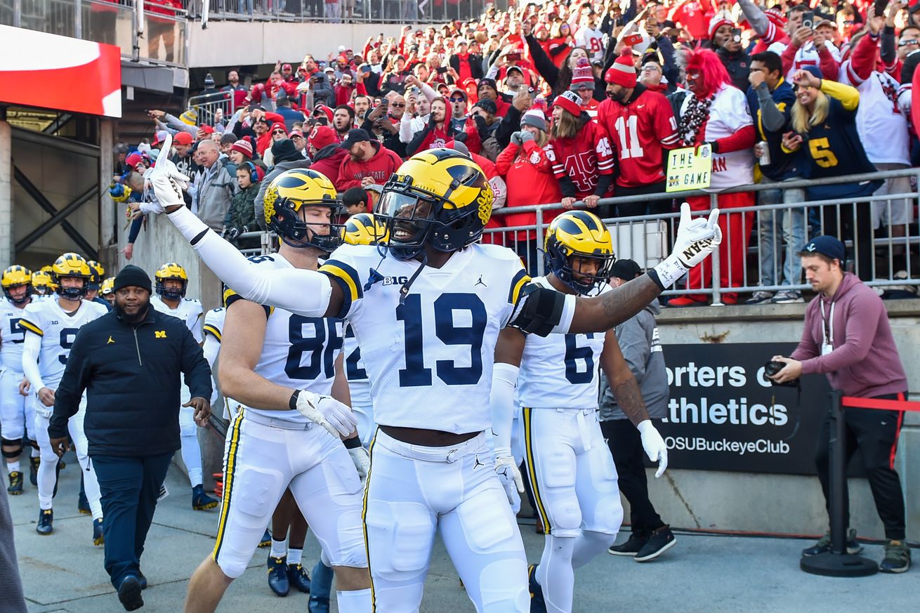 Michigan v Ohio State
