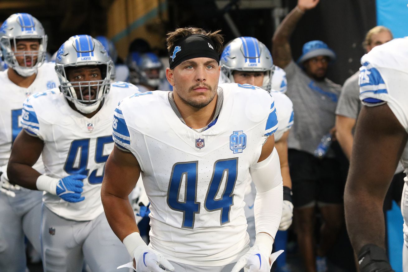 NFL: AUG 25 Preseason - Lions at Panthers