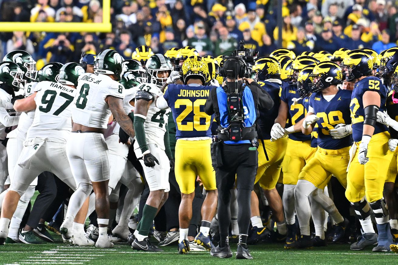 COLLEGE FOOTBALL: OCT 26 Michigan State at Michigan
