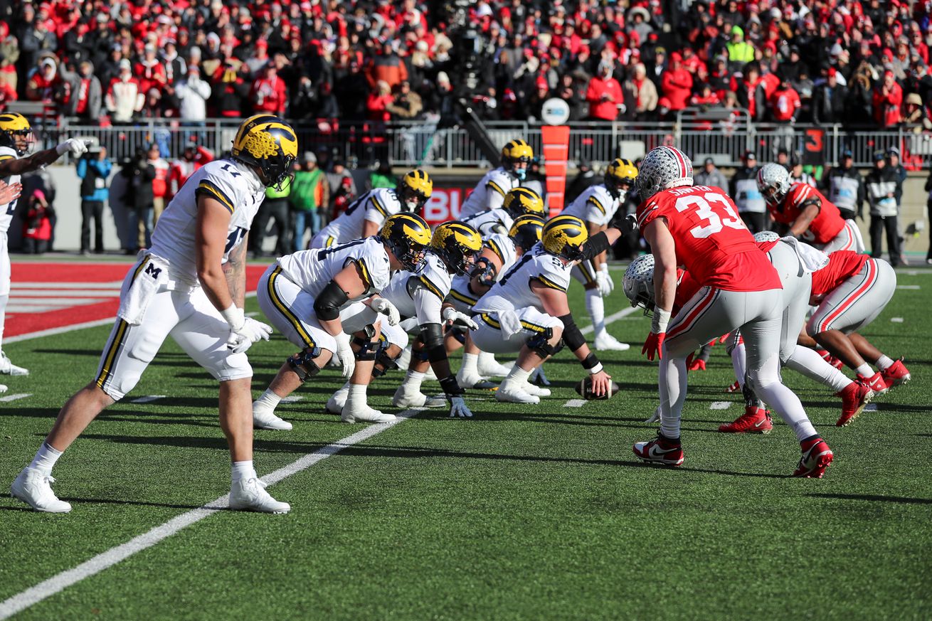 COLLEGE FOOTBALL: NOV 30 Michigan at Ohio State