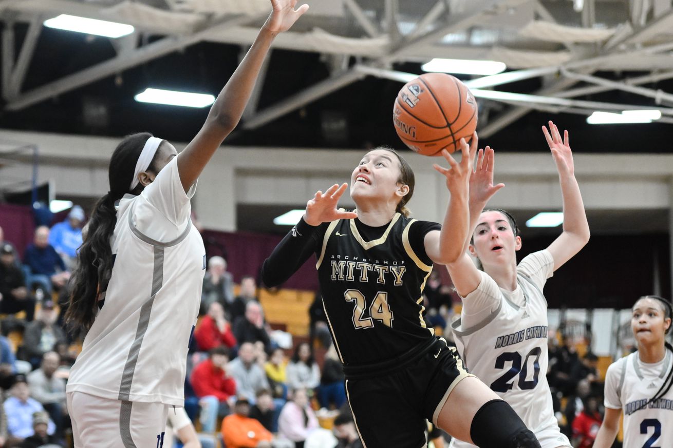 HIGH SCHOOL BASKETBALL: JAN 18 Spalding Hoophall Classic - Morris Catholic vs Archbishop Mitty