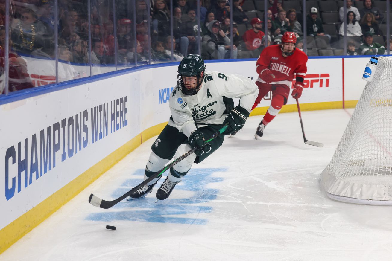 NCAA HOCKEY: MAR 27 DI Men’s Ice Hockey Championship Toledo Regional - Cornell vs. Michigan State