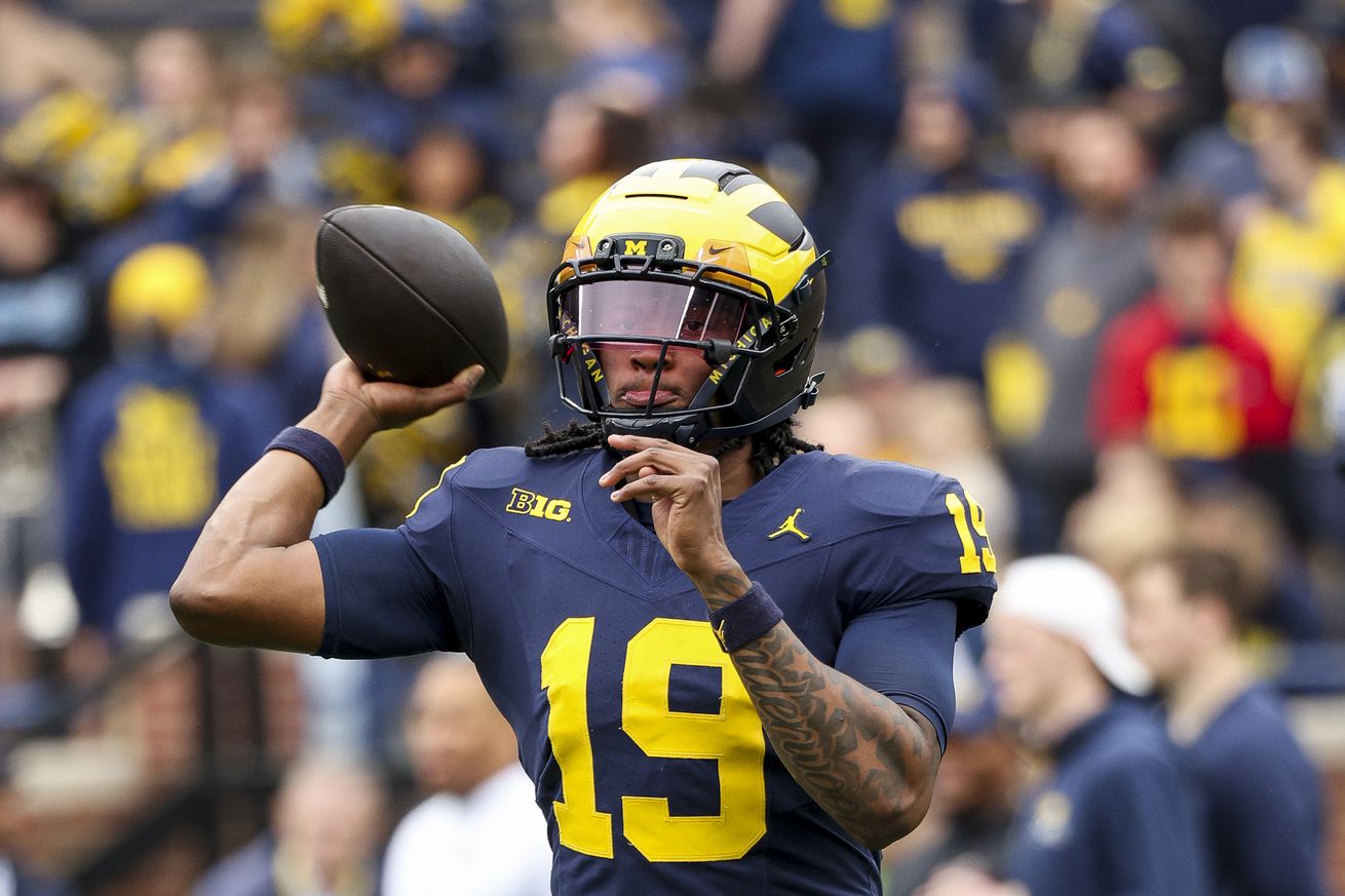Michigan Maize vs Blue Spring Game